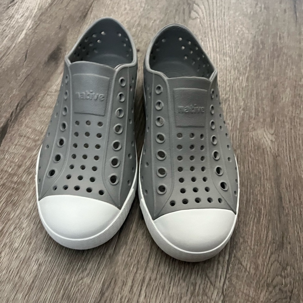 Native Shoes Jefferson Kids Gray Grey Toddler 13